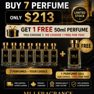 ✨ Buy 7 Perfumes (50ml Each) & Get 1 FREE Perfume