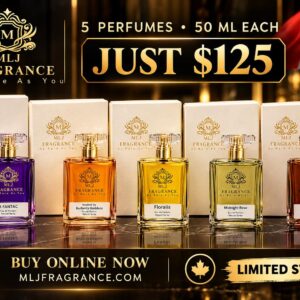 SET OF 5 PERFUMES